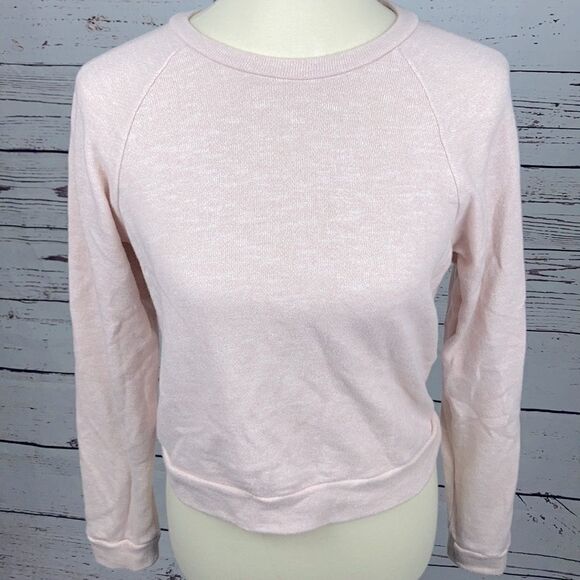 Forever 21 Pink Cropped Sweater - Picture 1 of 4